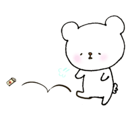 Baby polar bear(Japanese version). sticker #9555768
