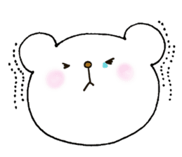 Baby polar bear(Japanese version). sticker #9555769