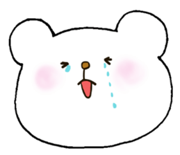 Baby polar bear(Japanese version). sticker #9555770