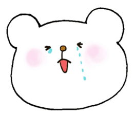 Baby polar bear(Japanese version). sticker #9555770