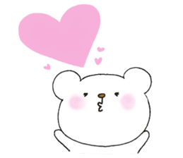 Baby polar bear(Japanese version). sticker #9555780