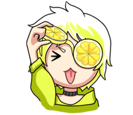 Lemon boy and Perf sticker #9555944