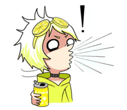 Lemon boy and Perf sticker #9555954