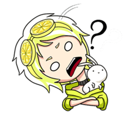 Lemon boy and Perf sticker #9555959