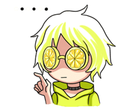 Lemon boy and Perf sticker #9555961