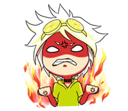 Lemon boy and Perf sticker #9555965