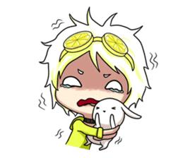 Lemon boy and Perf sticker #9555966