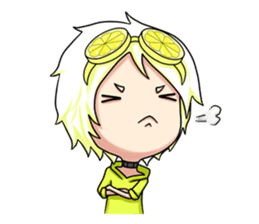 Lemon boy and Perf sticker #9555968