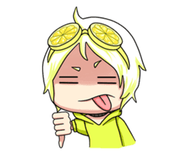 Lemon boy and Perf sticker #9555973
