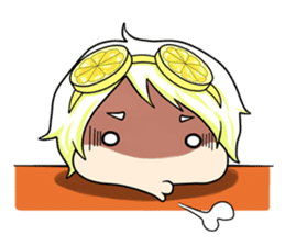 Lemon boy and Perf sticker #9555976