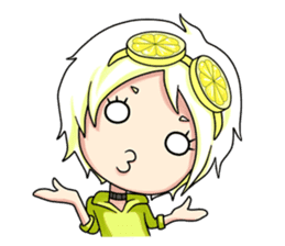 Lemon boy and Perf sticker #9555982