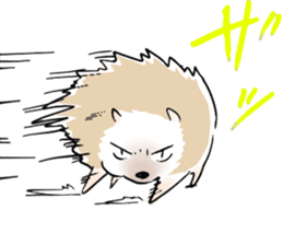 tsundere Hedgehog sticker #9556192