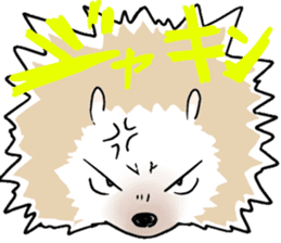 tsundere Hedgehog sticker #9556206