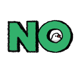 Java sparrow 's Sticker 3 sticker #9556707