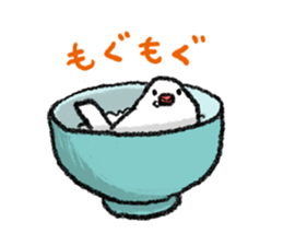 Java sparrow 's Sticker 3 sticker #9556712