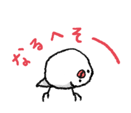 Java sparrow 's Sticker 3 sticker #9556720