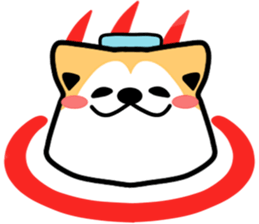 Coro Akitainu sticker #9556863