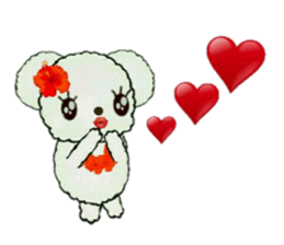 Hula-bears Loa and Friends sticker #9557493