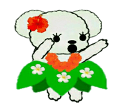 Hula-bears Loa and Friends sticker #9557495