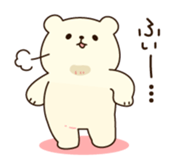 Active bear and easygoing bear sticker #9557727