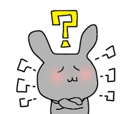 rabbitsfriendshep sticker #9557952