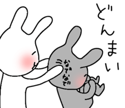 rabbitsfriendshep sticker #9557957