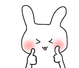 rabbitsfriendshep sticker #9557964