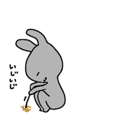 rabbitsfriendshep sticker #9557970