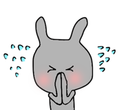 rabbitsfriendshep sticker #9557971