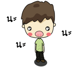 Mr. Mooh sticker #9558189