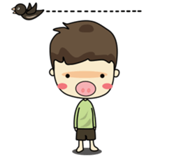 Mr. Mooh sticker #9558192