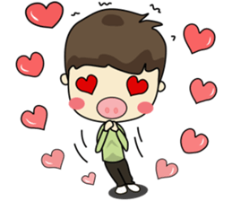 Mr. Mooh sticker #9558198