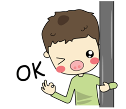 Mr. Mooh sticker #9558213