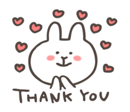 The Fluffy Rabbit 2 sticker #9558788