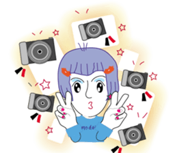 modern girl ( th & eng ) sticker #9559172