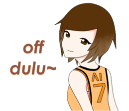 cewek tomboy sticker #9560152