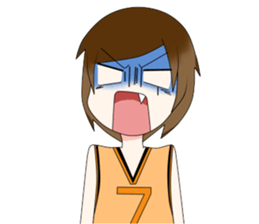 cewek tomboy sticker #9560165