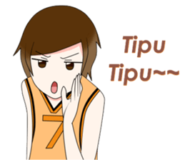 cewek tomboy sticker #9560166