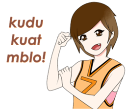 cewek tomboy sticker #9560171