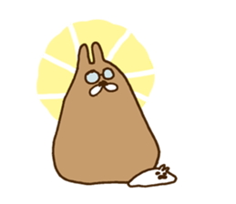 strange rabbit sticker no.2 sticker #9560213