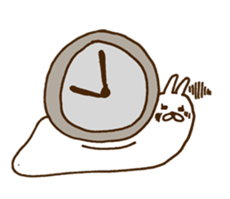 strange rabbit sticker no.2 sticker #9560218