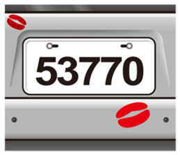 Gold and two light road safety workshop2 sticker #9560338