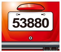 Gold and two light road safety workshop2 sticker #9560339