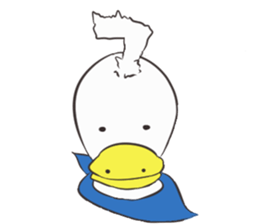 Gamer duck sticker #9560506