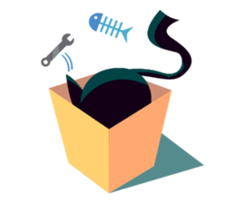 Mr. Catt sticker #9560616