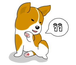 INDY DOG sticker #9560645