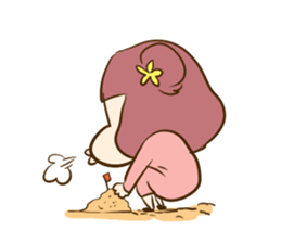 CUTE GIRL MARINI vol2 sticker #9561740