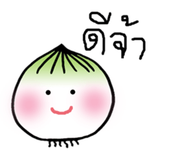 Crazy onion sticker #9561864