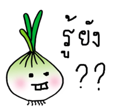 Crazy onion sticker #9561867