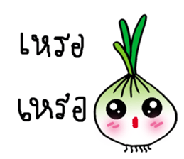 Crazy onion sticker #9561897